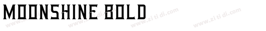 Moonshine Bold字体转换